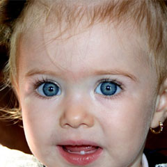 Olhos azuis