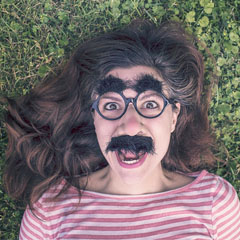 Mulher de bigode