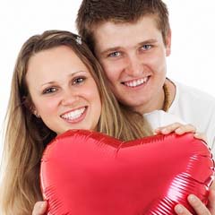 Casal feliz
