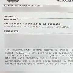 Boletim de Ocorrência