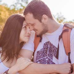 Casal apaixonado