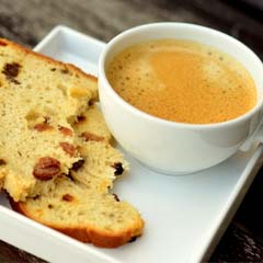 Café e bolo