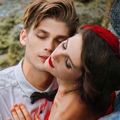 Casal feliz