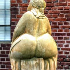 Mulher estátua