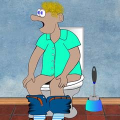 Urinar sentado