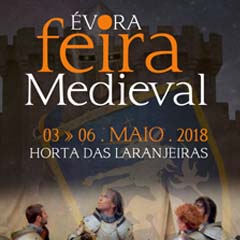 Cartaz Feira Medieval Évora 2018