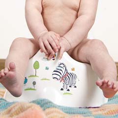 Bébé num penico