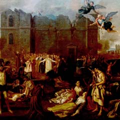 Gravura do Terremoto de 1755